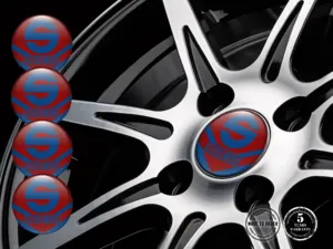 Sparco Pegatina de Tapacubos Estilo Etiquetas Cúpula Alta Calidad